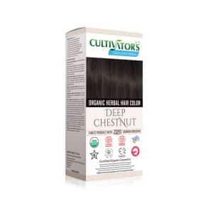 Organic herbal hair dye dark chestnut Cultivator's x100g