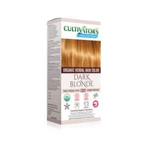 Organic herbal hair dye dark blonde Cultivator's x100g