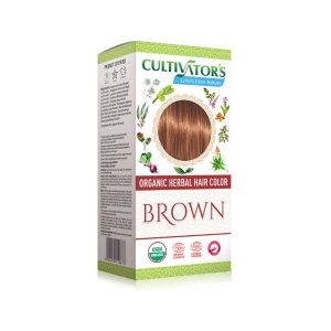 Organic herbal hair dye brown Cultivator's x100g