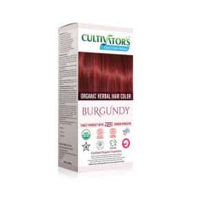 Organic herbal hair dye burgundy Cultivator's x100g